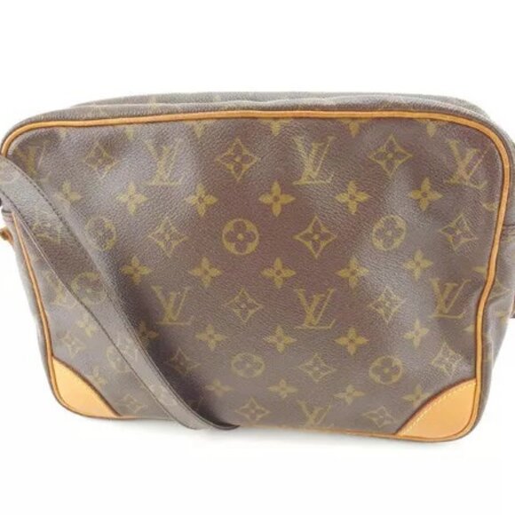 Louis Vuitton Shoulder bag Monogram Brown Woman Authentic - Picture 1 of 10